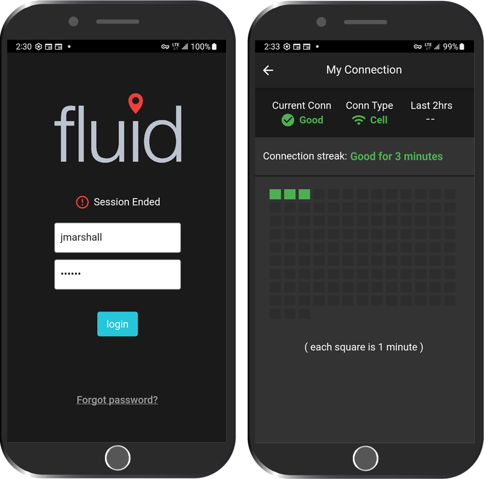 Flutter app work